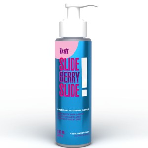 INTT RELEASES - KÃSSBARES INTIMGLEITMITTEL AUF WASSERBASIS MIT BROMBEERGESCHMACK 100 ML